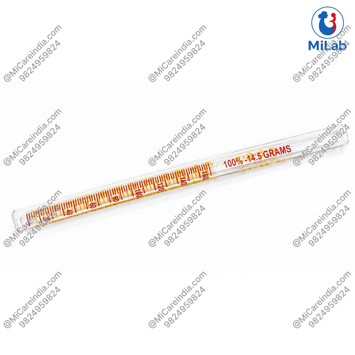 Toptech Superior Square Hemoglobinometer Test Tube (1 Pc)