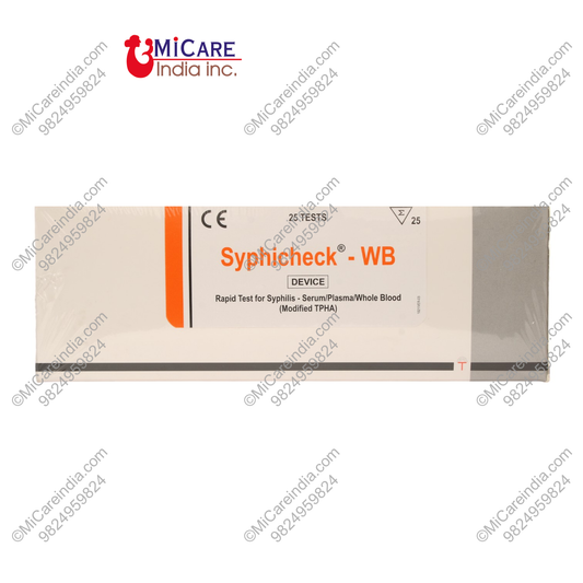 TPHA CARD SYPHICHECK 25 TEST KIT