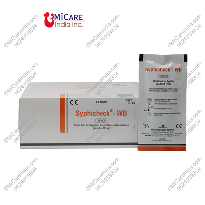 TPHA CARD SYPHICHECK 25 TEST KIT