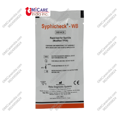 TPHA CARD SYPHICHECK 25 TEST KIT