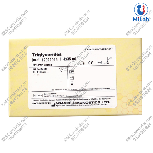 Agappe Triglycerides System Pack Kit (4x35ml)