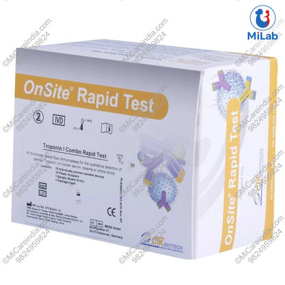 CTK OnSite Troponin I Card Kit (10 Tests)