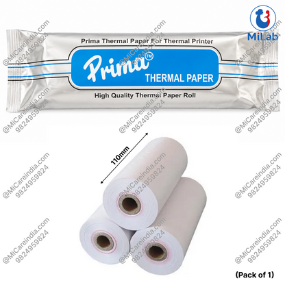 Thermal Paper Roll for ECG Machine & Diagnostic Analyzers 110mm x 25m (1 Pc)