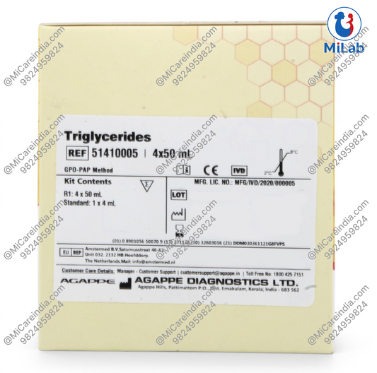 Agappe Triglycerides Reagent Kit (4x50ml)