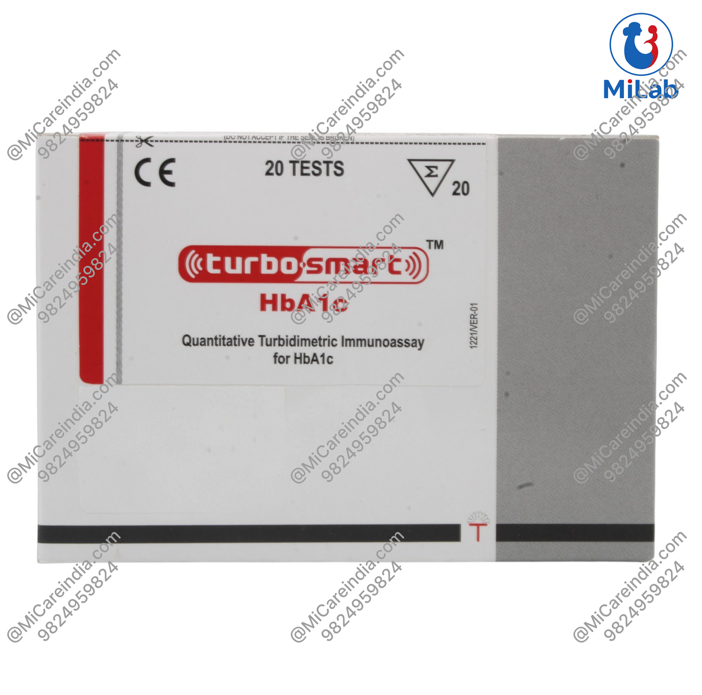 Tulip Turbosmart HbA1c Kit (20 Tests)