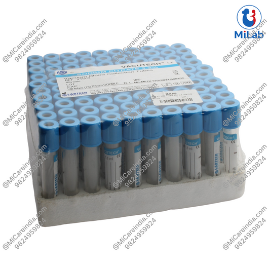 Labtech Vacutech PT Sodium Citrate 3.2% Blood Collection Tube (1.8mL - 100 Pc)