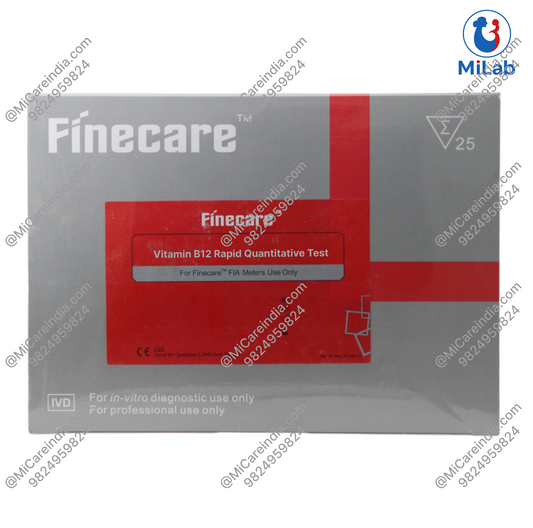 Finecare Vitamin B12 Rapid Test Kit (25 Tests)