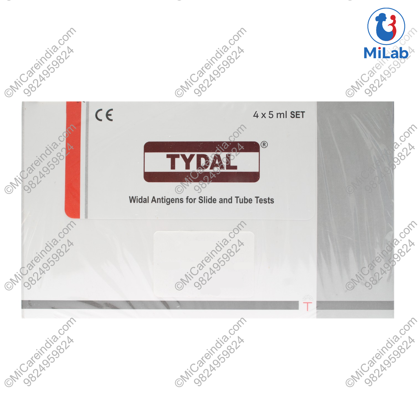 Tulip Tydal Widal Kit (4x5ml)