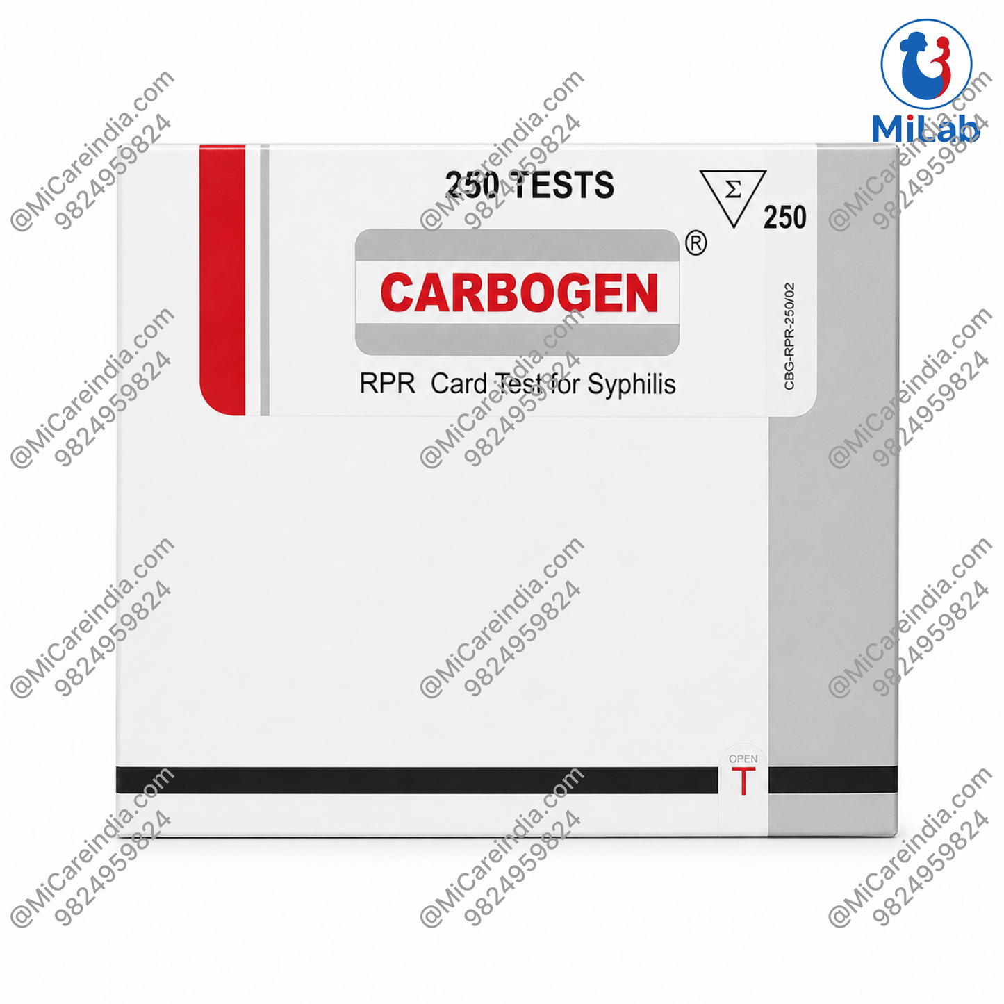 Tulip CARBOGEN RPR Kit (250 Test)