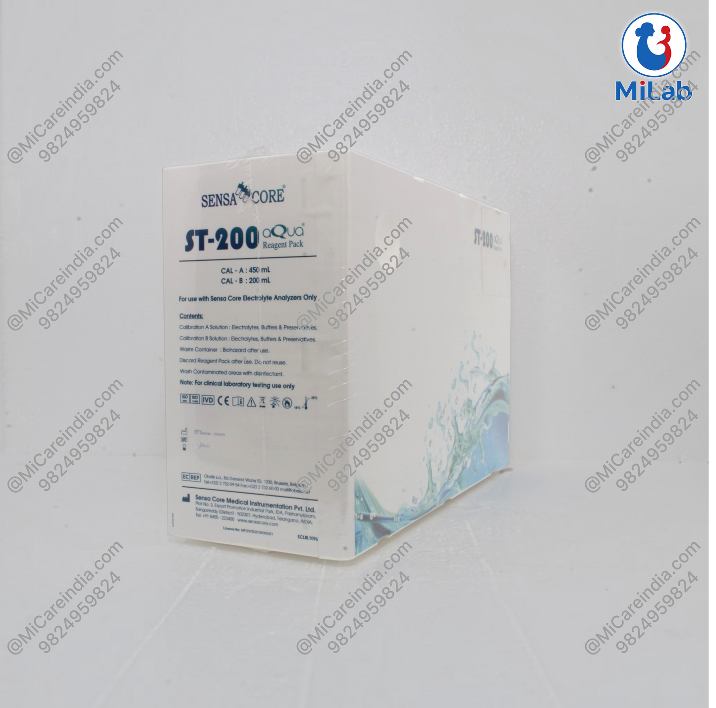 SensaCore ST-200 Aqua Reagent Pack