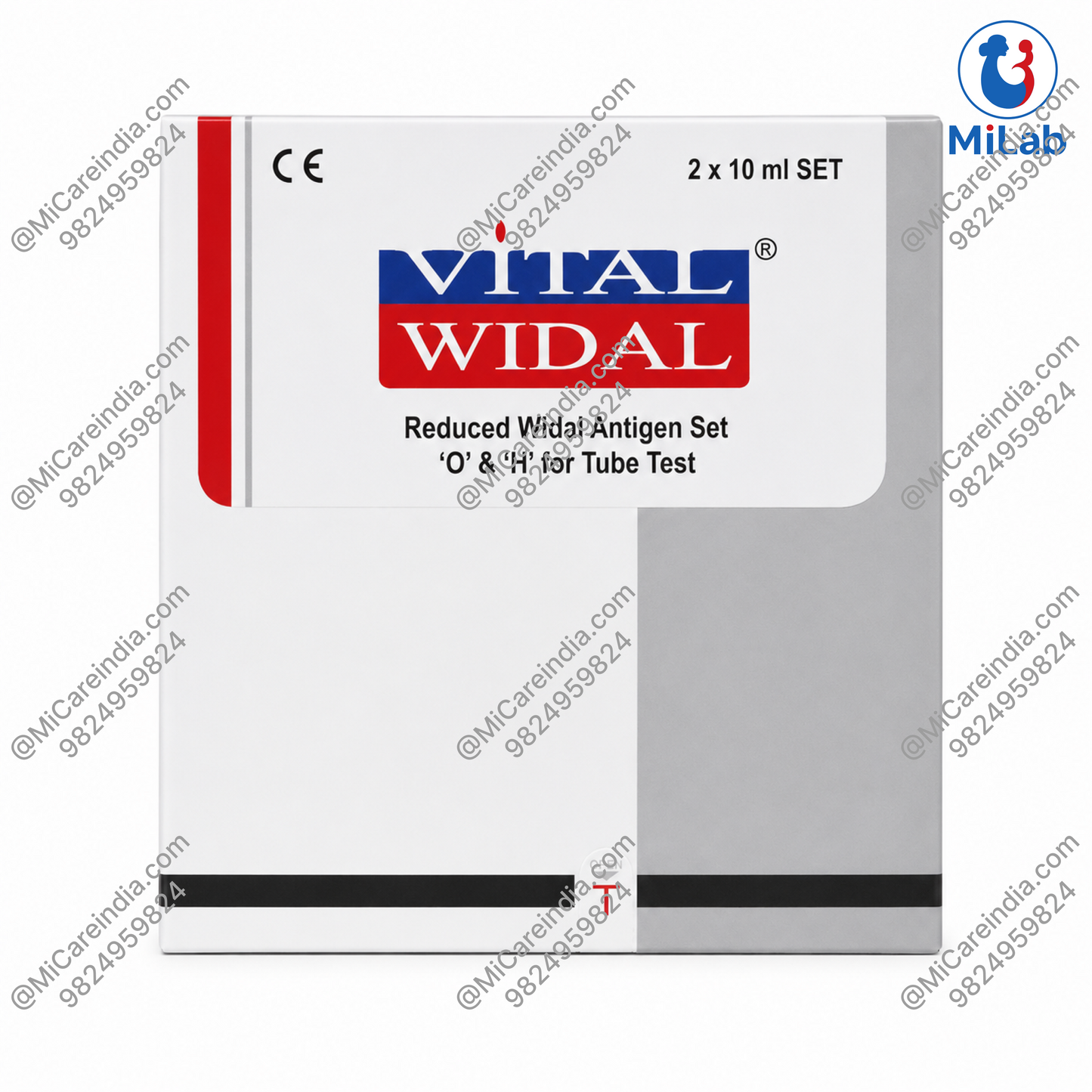 Tulip Widal Vital Kit (2x10ml)